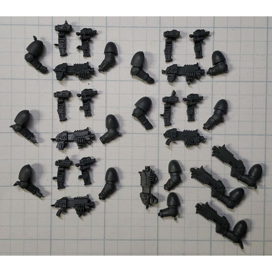 40K Space Marine Bits Infiltrator Incursor Oculus Marksman Bolt Carbine Set