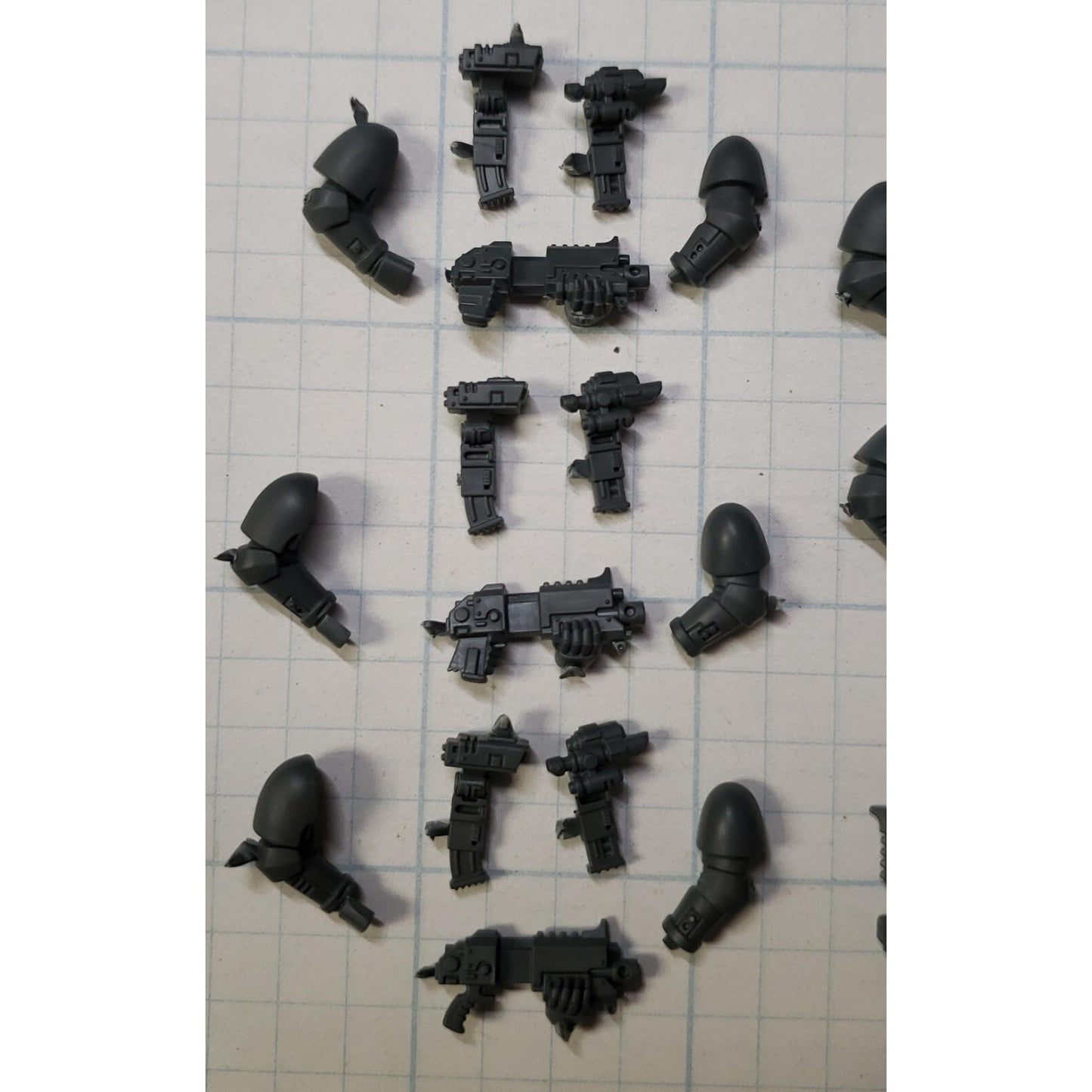 40K Space Marine Bits Infiltrator Incursor Oculus Marksman Bolt Carbine Set