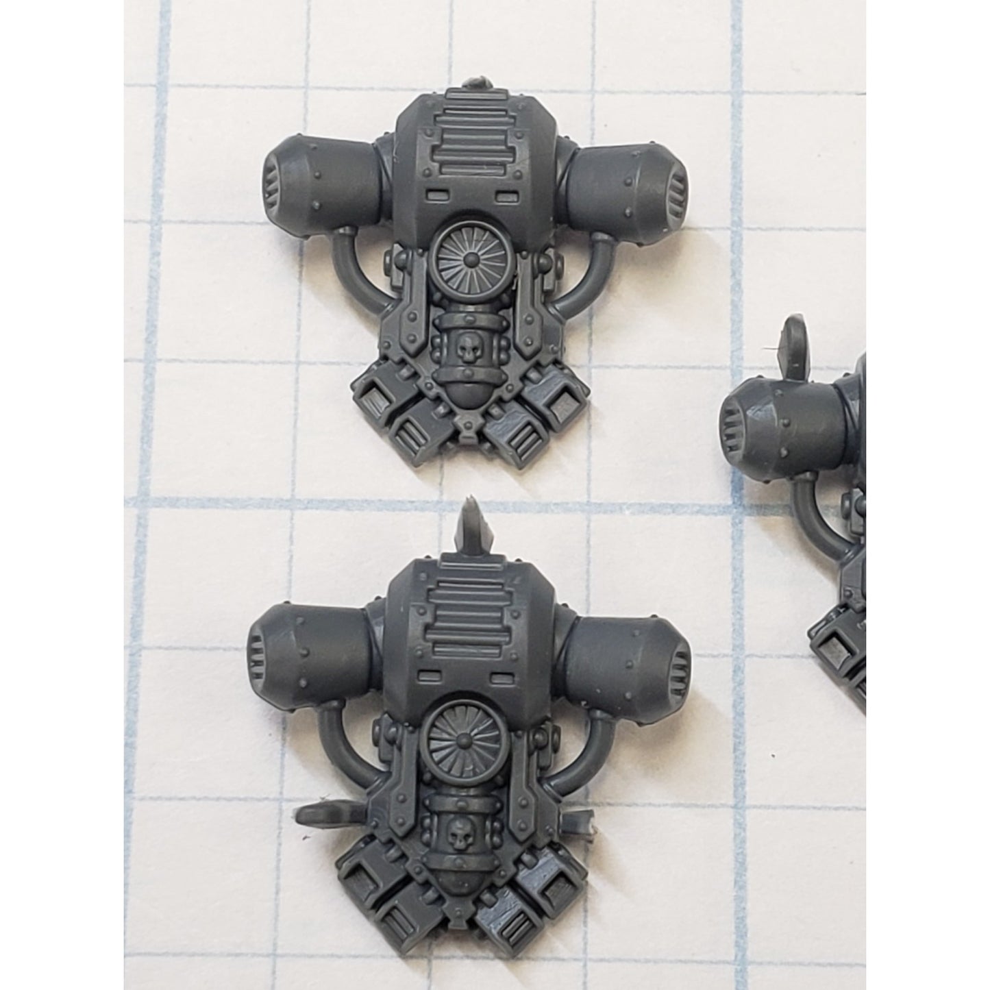 30k Space Marine Bits Legionnaire Mark II Crusade Mars Backpack x5