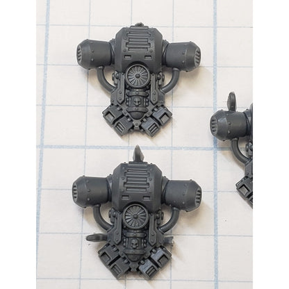 30k Space Marine Bits Legionnaire Mark II Crusade Mars Backpack x5