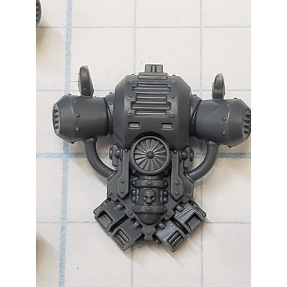 30k Space Marine Bits Legionnaire Mark II Crusade Mars Backpack x5