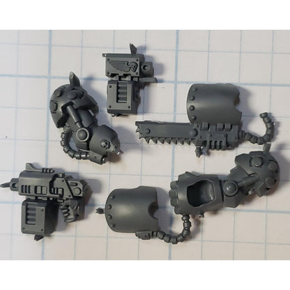 40k Space Marines Bits Terminator Squad Storm Bolter Chainfist Power Fist E79