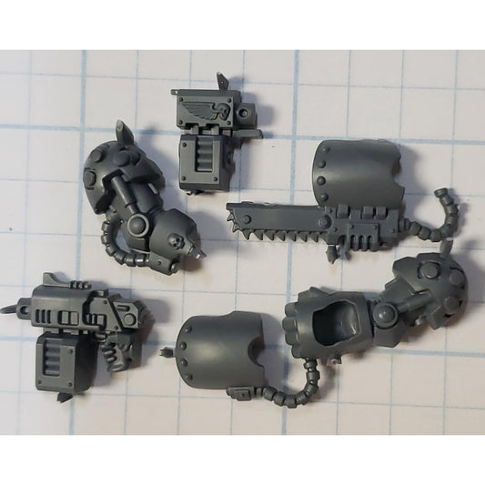 40k Space Marines Bits Terminator Squad Storm Bolter Chainfist Power Fist E79