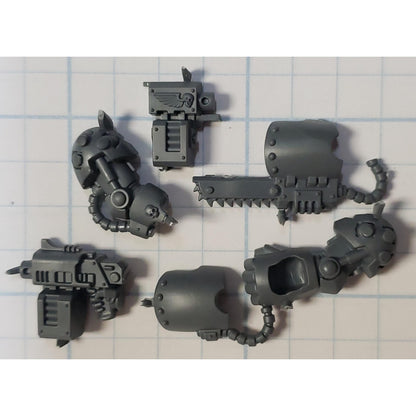 40k Space Marines Bits Terminator Squad Storm Bolter Chainfist Power Fist E79