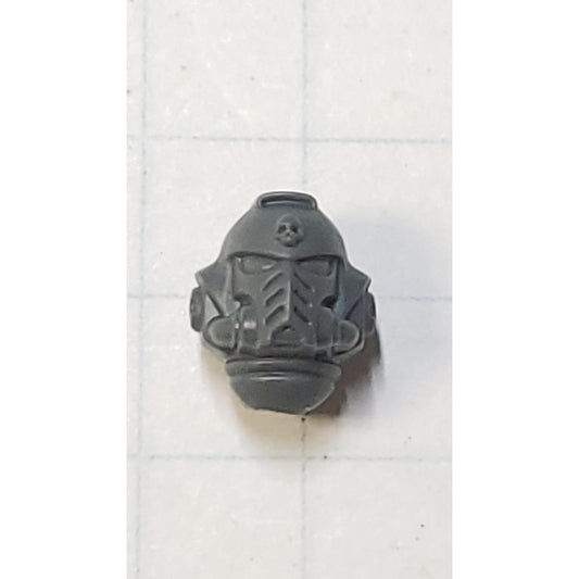 Space Marine Bits Assault Intercessor Sergeant Helmet Head #75