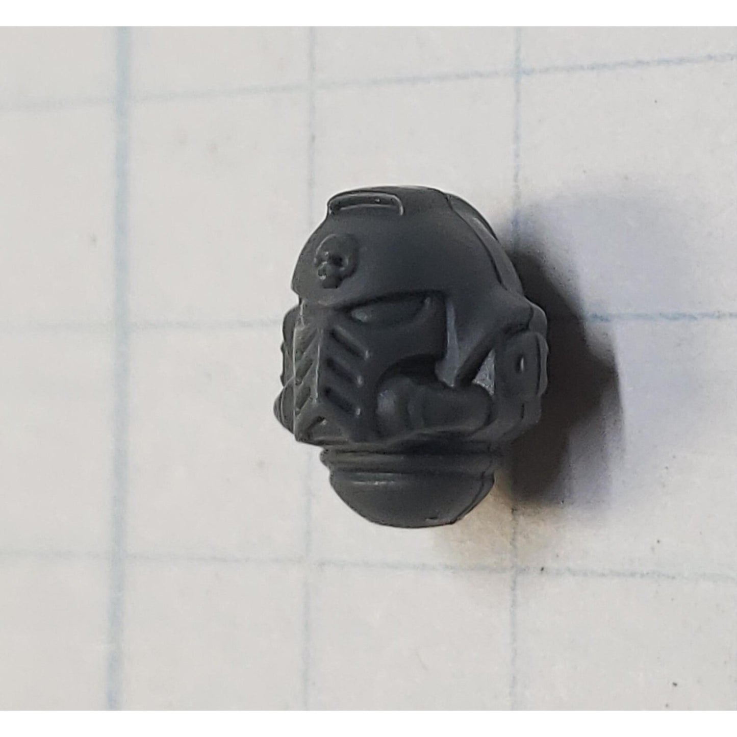 Space Marine Bits Assault Intercessor Sergeant Helmet Head #75