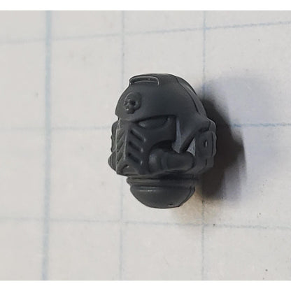 Space Marine Bits Assault Intercessor Sergeant Helmet Head #75