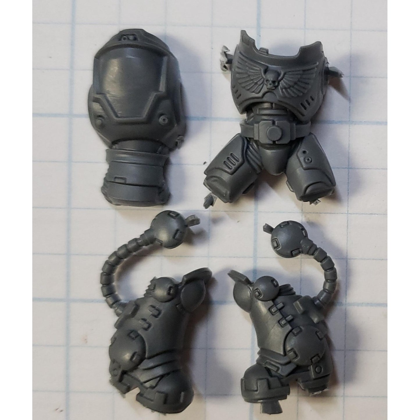 40k Space Marine Bits Heavy intercessor Gravis Armor Body Legs #41