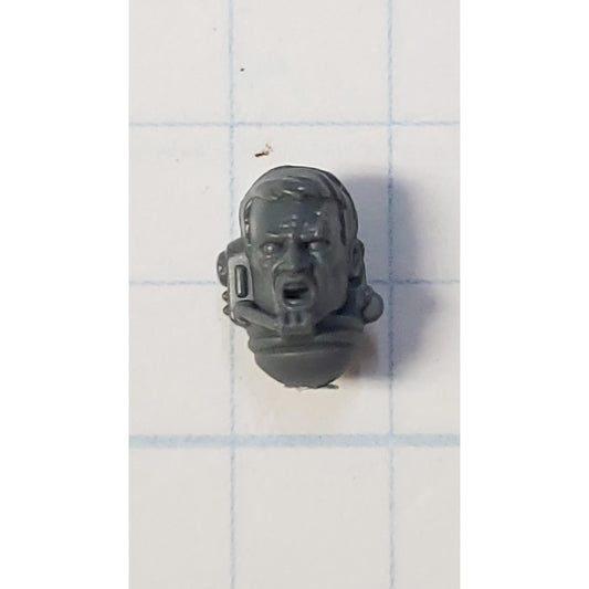 40K Space Marine Bits Infiltrator Incursor KT Veteran Head w Comms #33