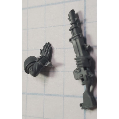 40k Astra Militarum Bits Cadian Shock Troops Lasguns Action Arms x4