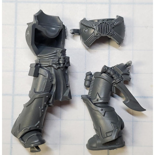 40K Chaos Space Marine Bits Legionary Torso Legs #94