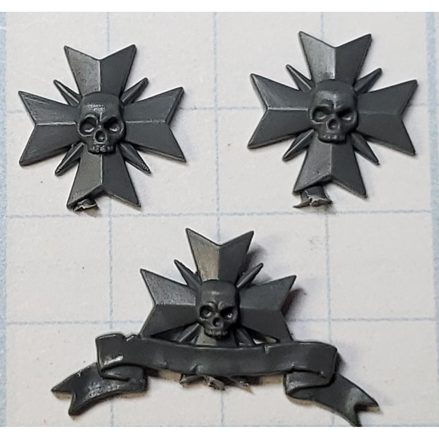40k Black Templar Bits Primaris Upgrade Vehicle Crux Banner Icons