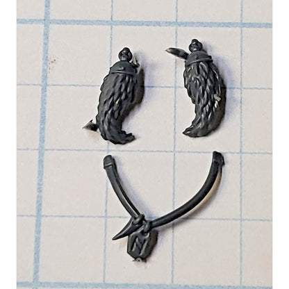 40k Space Wolves Bits Primaris Upgrade Rune Necklace & Wolf Tails
