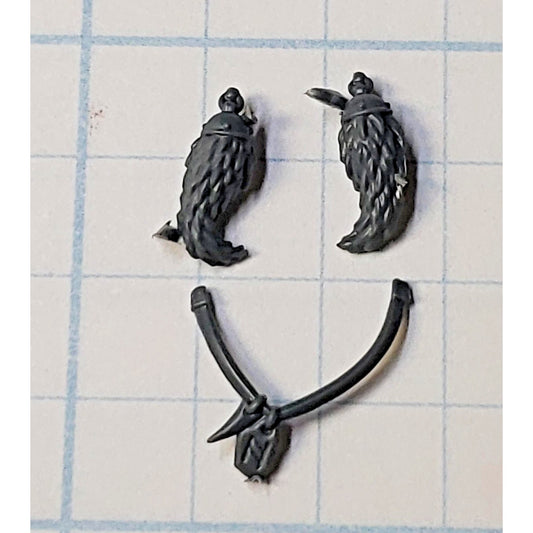 40k Space Wolves Bits Primaris Upgrade Rune Necklace & Wolf Tails