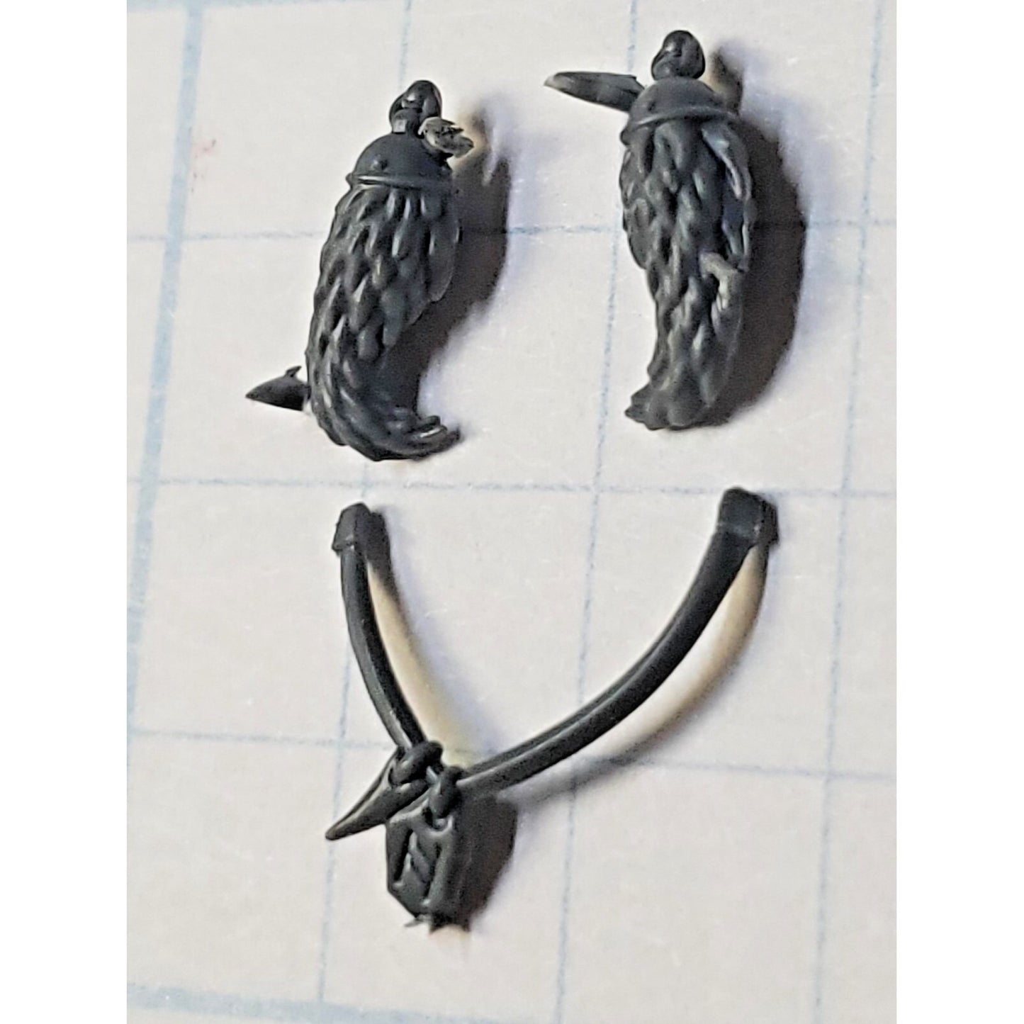 40k Space Wolves Bits Primaris Upgrade Rune Necklace & Wolf Tails