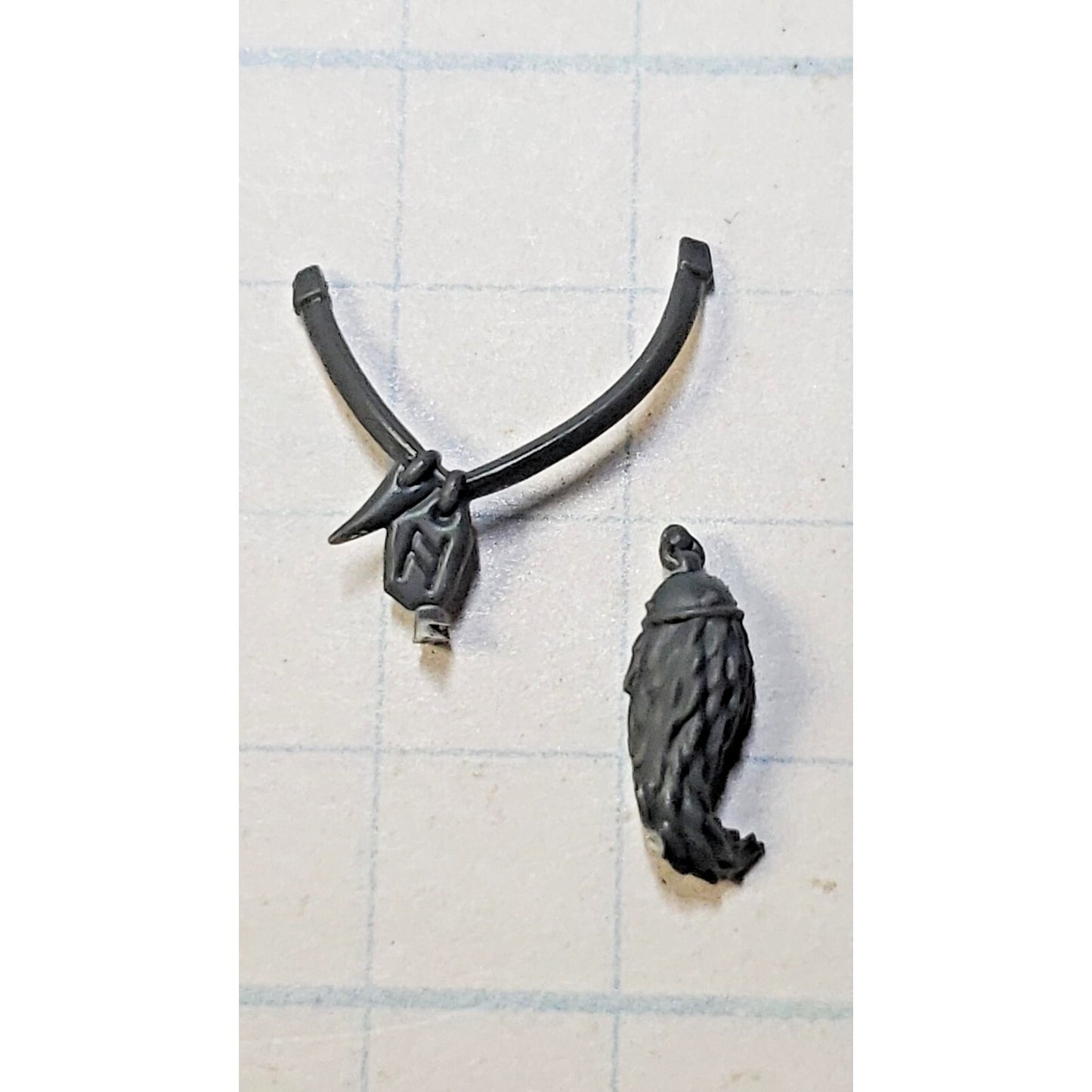 40k Space Wolves Bits Primaris Upgrade Rune Necklace & Wolf Tails
