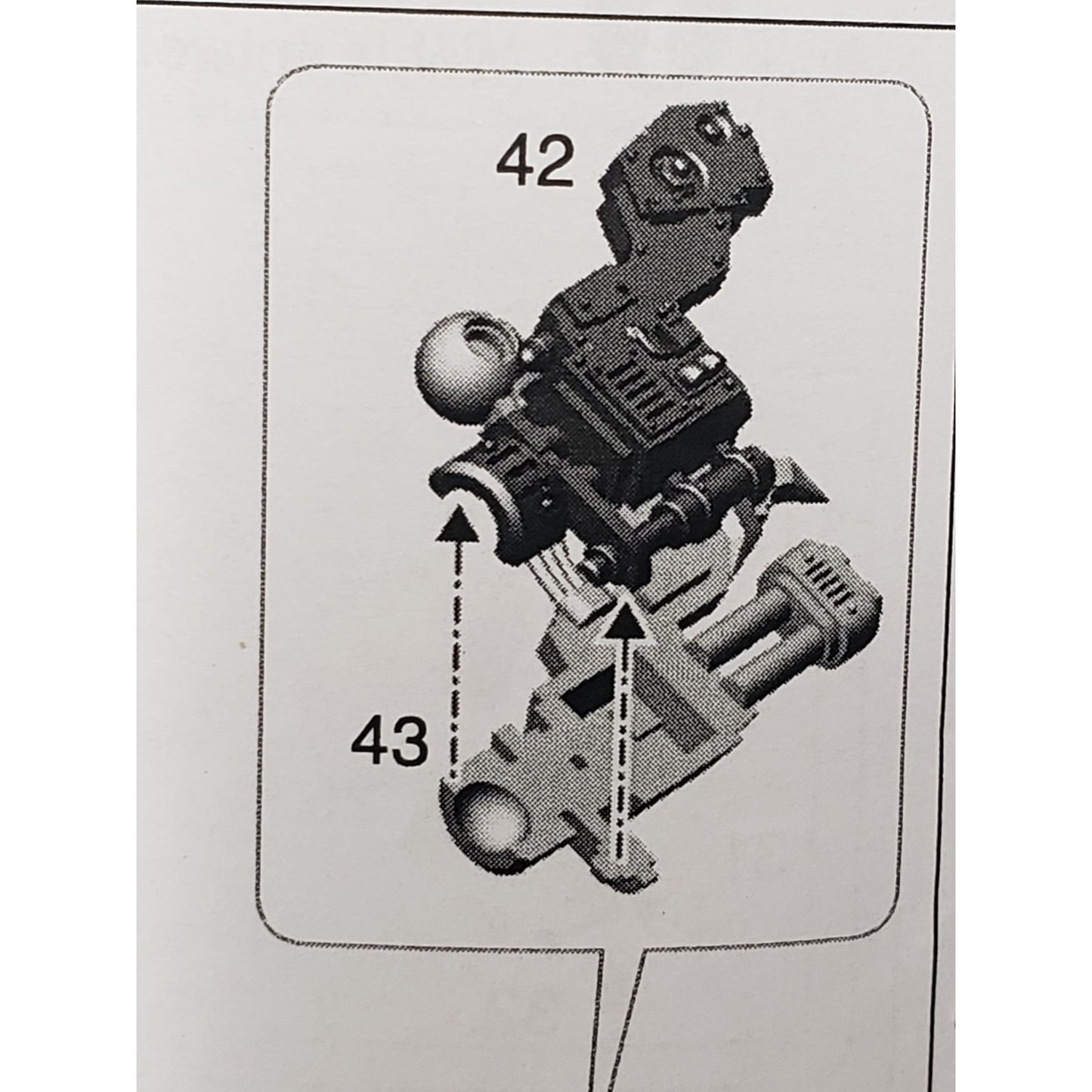 40k Ork Bits Deff Dread Large Ramshackle Arm #42