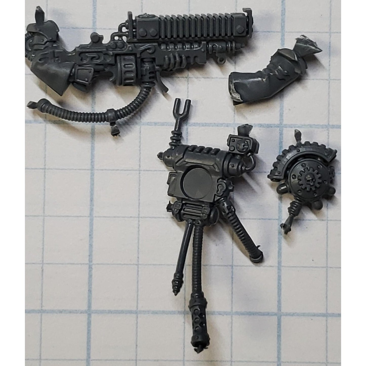 40k Adeptus Mechanicus Bits Skitarii Vanguard Ranger Arc Rifle w/Backpack