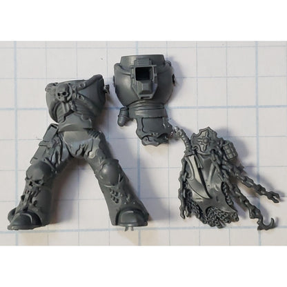 40k Chaos Space Marine Bits Chosen Engraved Torso & Legs Set #01