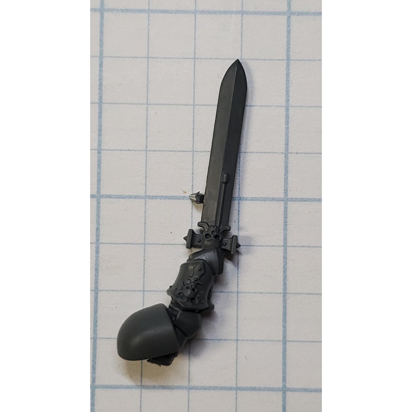 40k Space Marines Bits Bladeguard Veteran Raised Power Sword #06