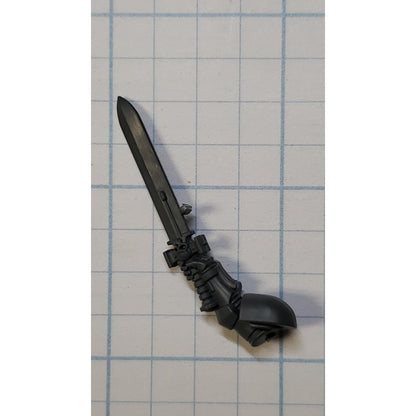 40k Space Marines Bits Bladeguard Veteran Raised Power Sword #06