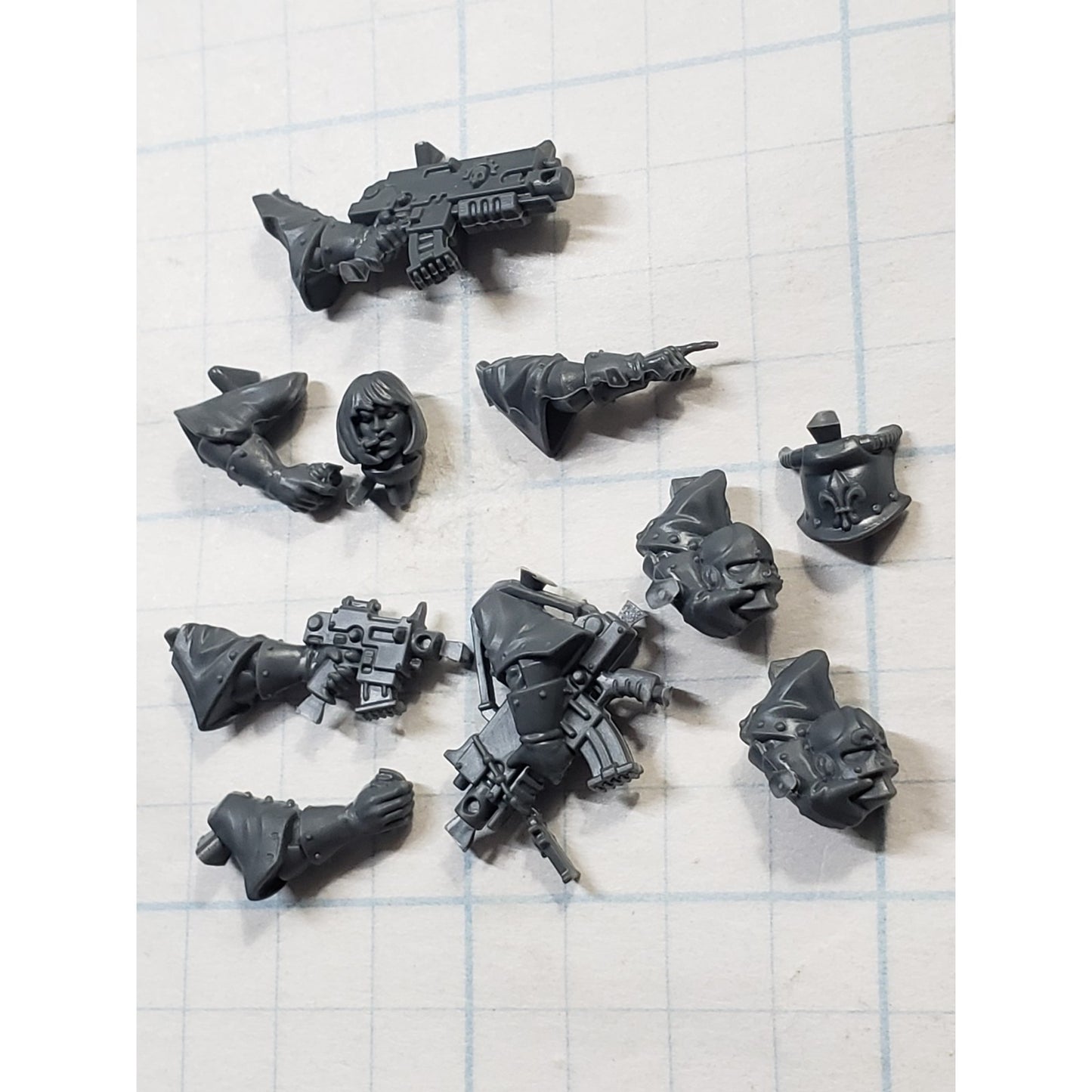 40K Adeptus Sororitas Bits Battle Sister Squad Command Arms Set
