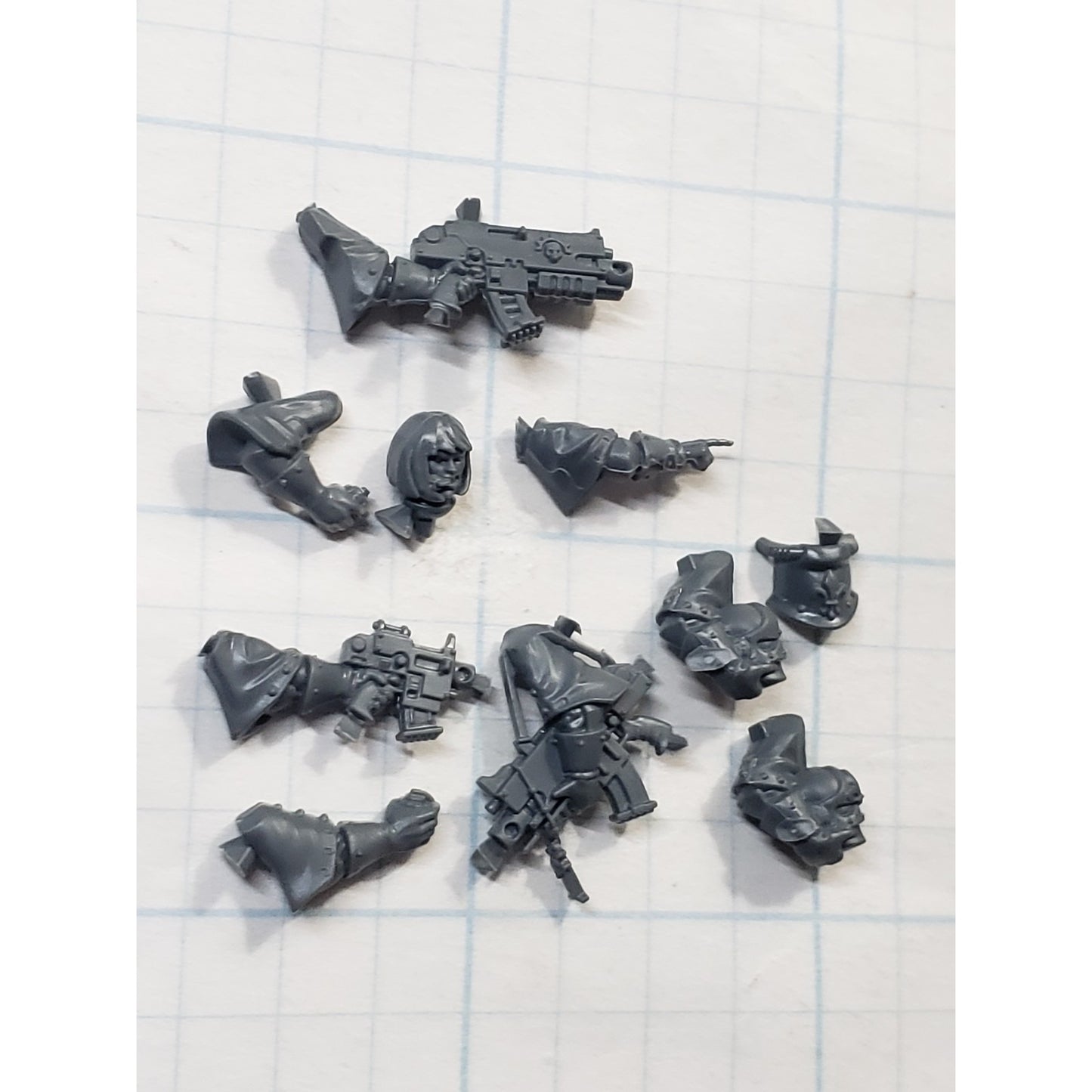 40K Adeptus Sororitas Bits Battle Sister Squad Command Arms Set