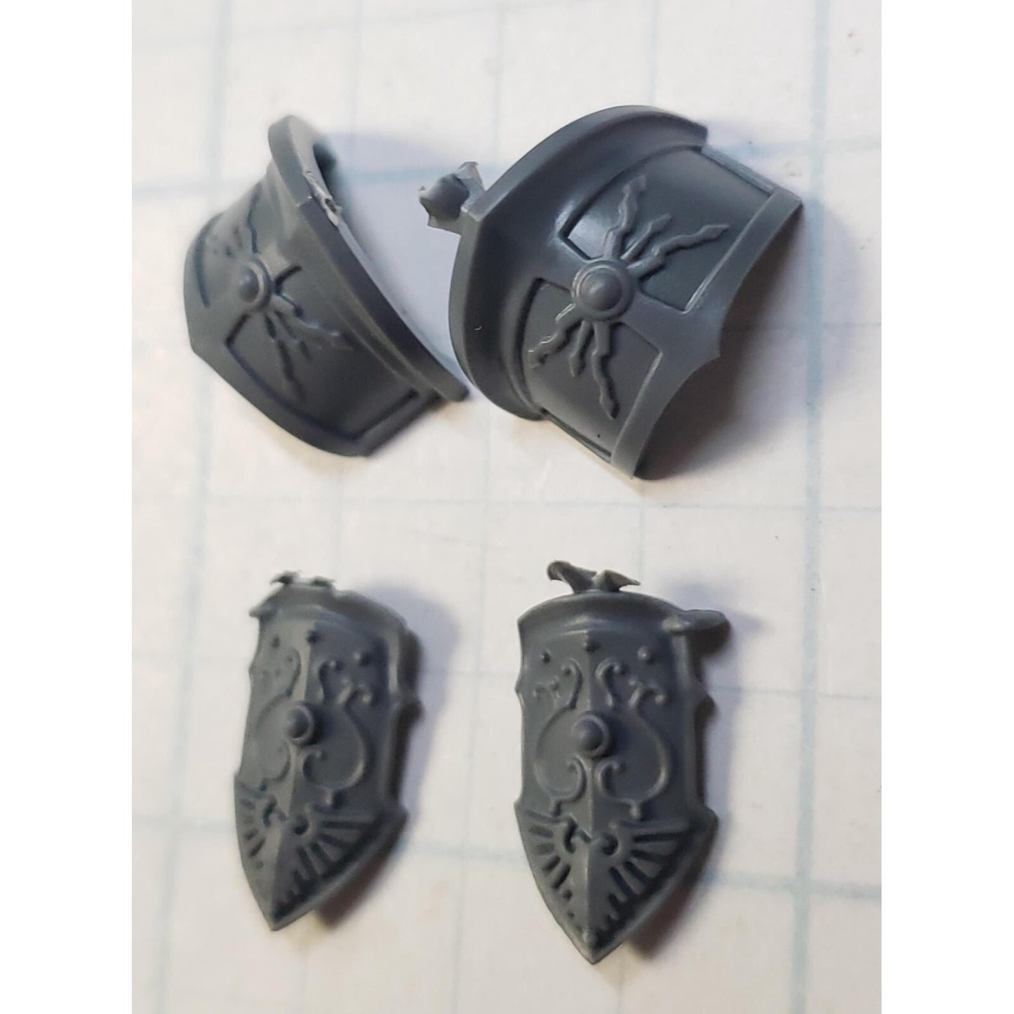 40k Adeptus Custodes Bits Allarus Terminator Shoulder Pads Hip Guards A45