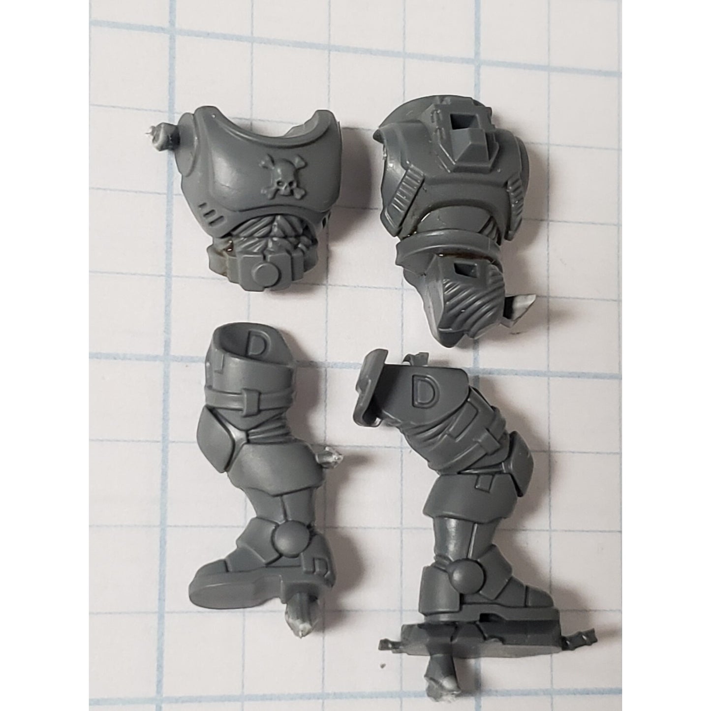 40K Space Marine Bits Infiltrator Incursor Phobos Torso Leg Set D