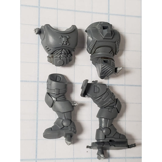 40K Space Marine Bits Infiltrator Incursor Phobos Torso Leg Set D