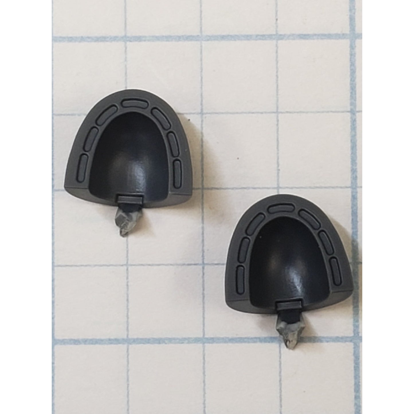 30k Space Marine Bits Legionnaire Mark II Crusade Crested Shoulder Pads x2