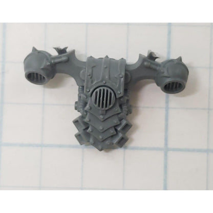 40K Chaos Space Marine Bits Legionary Backpack #132