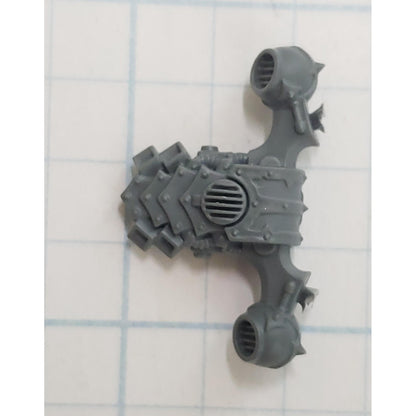 40K Chaos Space Marine Bits Legionary Backpack #132