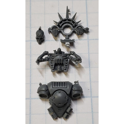 40k Black Templar Bits Marshal Skeleton Relic Backpack