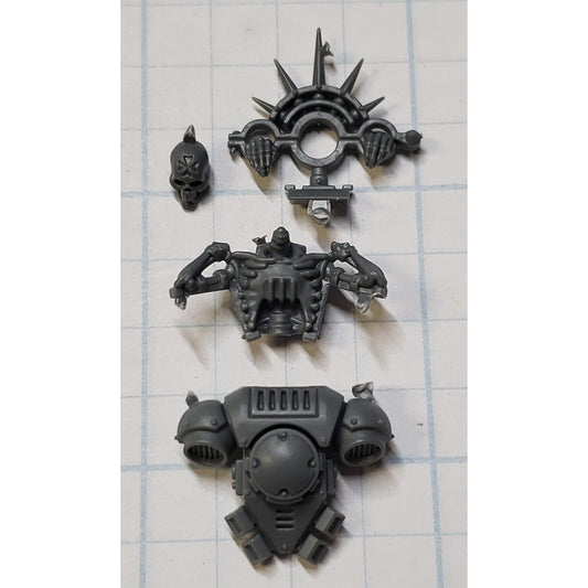 40k Black Templar Bits Marshal Skeleton Relic Backpack