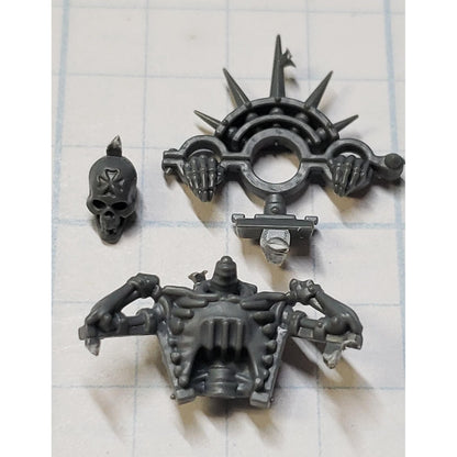40k Black Templar Bits Marshal Skeleton Relic Backpack