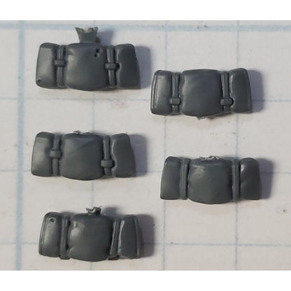 40k Astra Militarum Bits Cadian Shock Troops Terrain Bedrolls x5 Set B