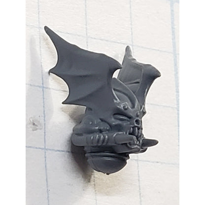 40k Night Lords Bits Nemesis Claws Kill Team Visionary Winged Helmet Head B03