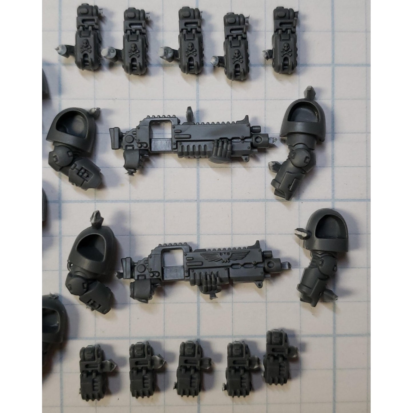 40k Space Marine Bits Heavy Intercessor Gravis Hvy Bolt Rifles W/Mags