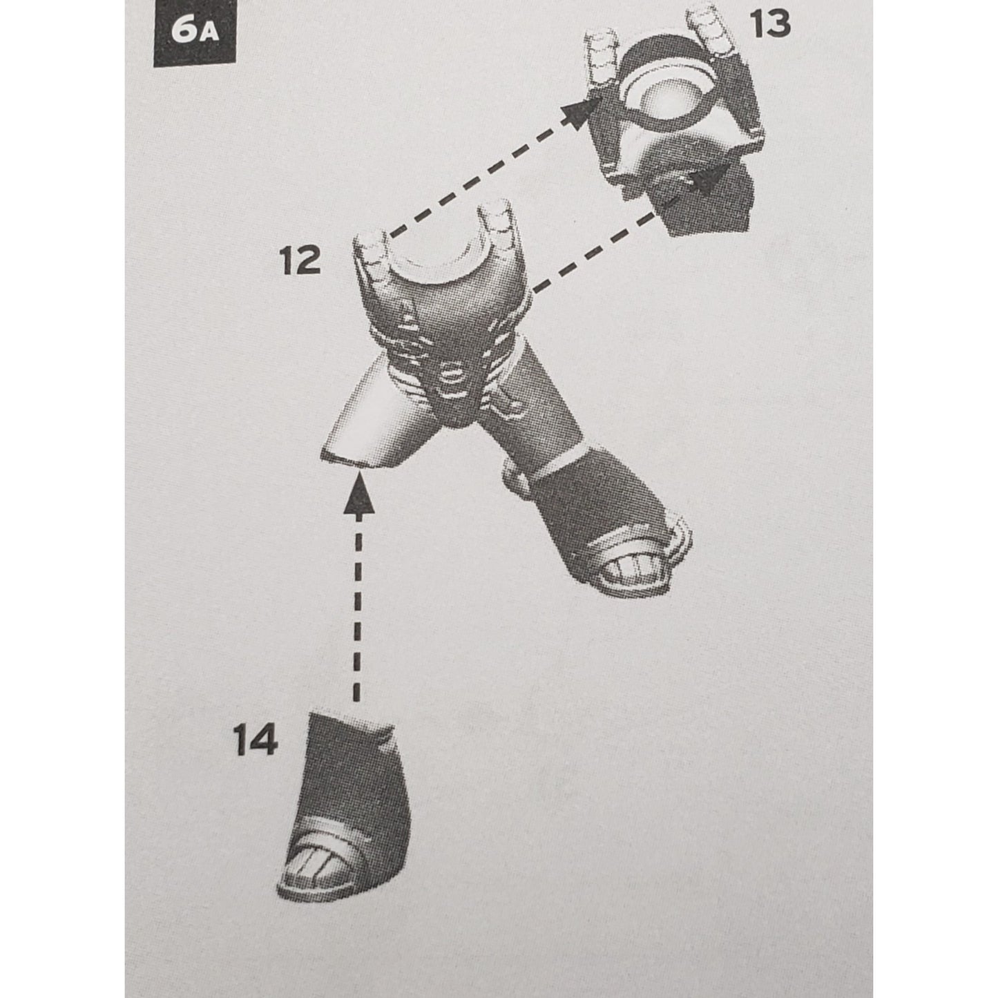 30K Space Marine Bits Mark 6 VI Assault Squad Torso Legs #12
