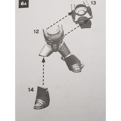 30K Space Marine Bits Mark 6 VI Assault Squad Torso Legs #12