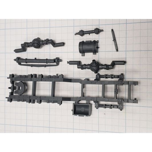 40k Ork Bits Trukk Frame Suspension & Fuel Tank Set