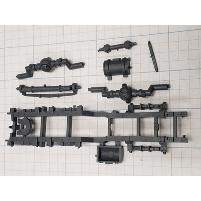 40k Ork Bits Trukk Frame Suspension & Fuel Tank Set