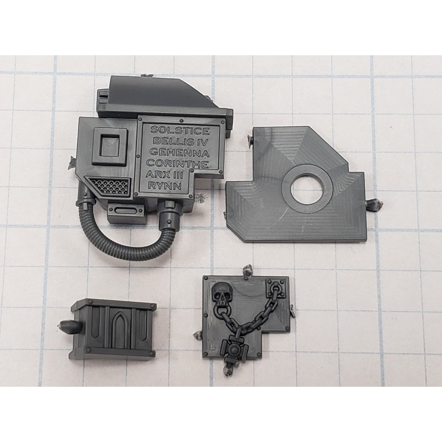 40K Space Marine Bits Venerable Dreadnought Weapon Gun Arm #71