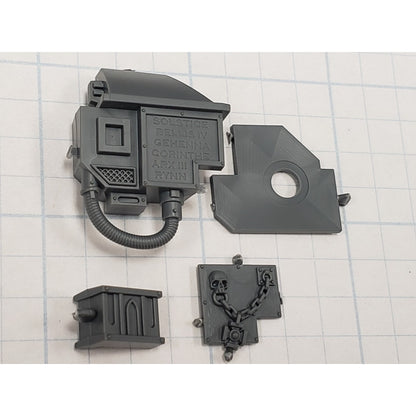 40K Space Marine Bits Venerable Dreadnought Weapon Gun Arm #71