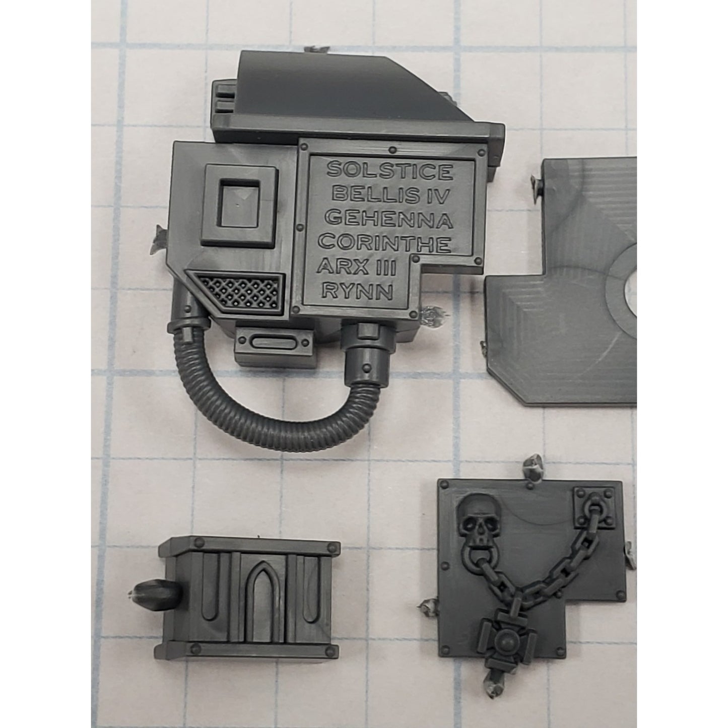40K Space Marine Bits Venerable Dreadnought Weapon Gun Arm #71