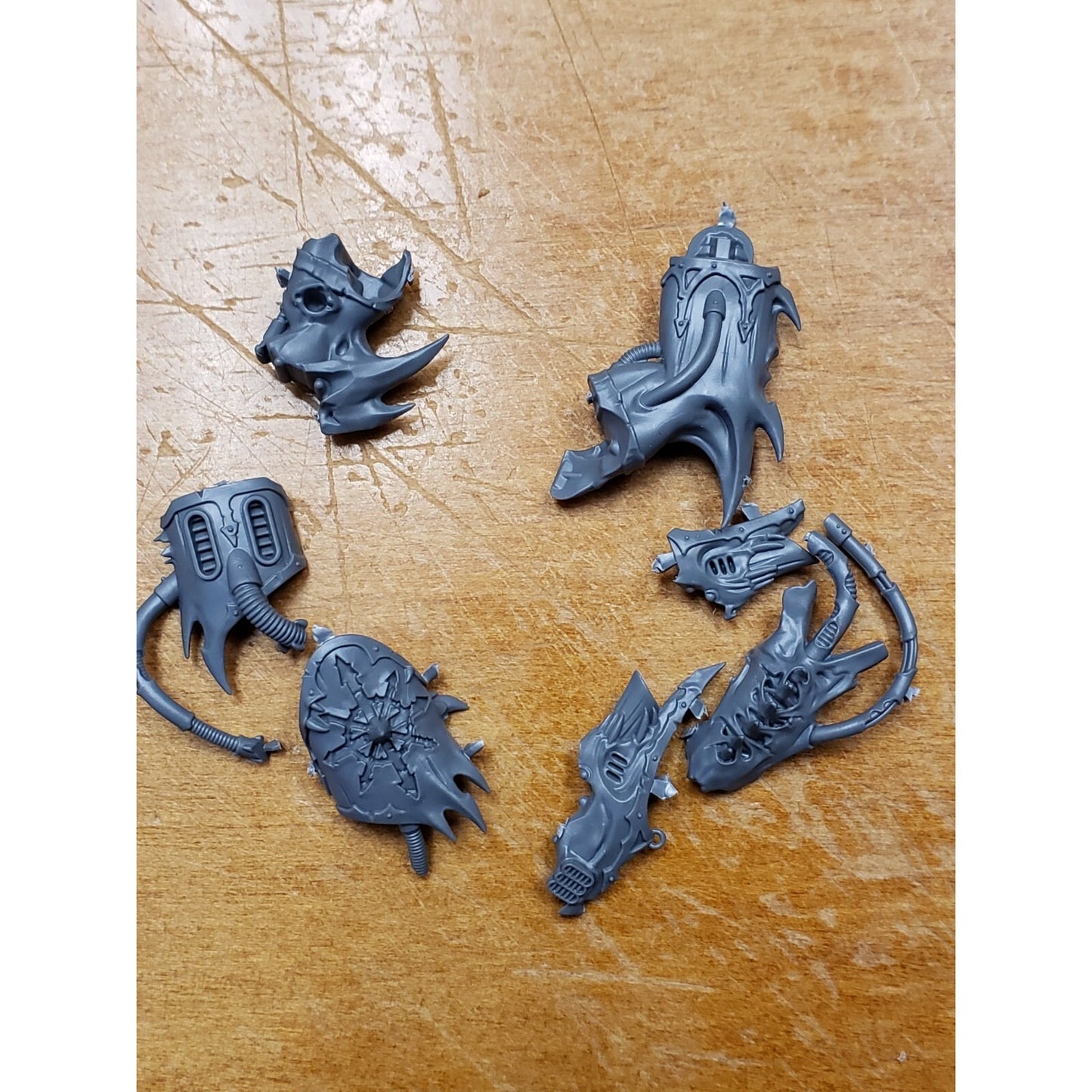 40k Chaos Space Marines Bit Daemon Prince Power Armor Arms Set