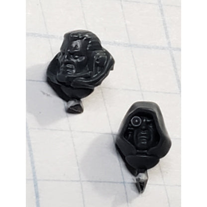 40k Dark Angels Bits Upgrade Hooded Bare Veteran Heads w Optic & Comms #30
