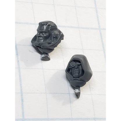 40k Dark Angels Bits Upgrade Hooded Bare Veteran Heads w Optic & Comms #30