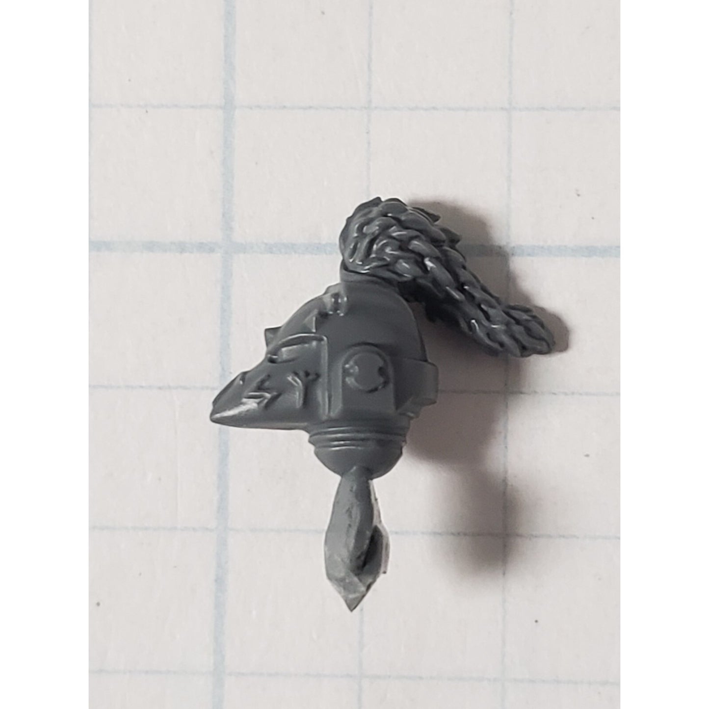 40k Space Wolves Bits  Wolf Pack Wolf Guard Corvus Mk VI Top Knot Helmet